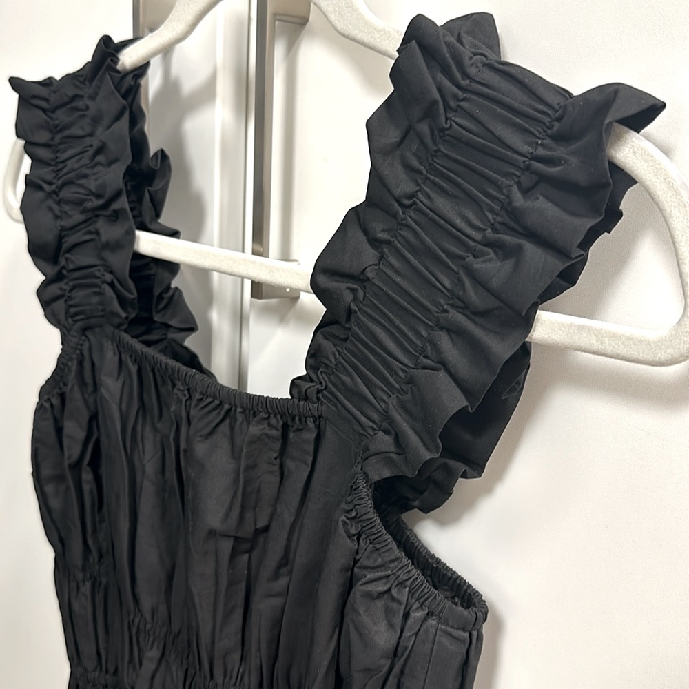 English Factory Ruffled Detail Mini Dress - Picture 5 of 8